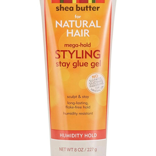 Cantu Shea Butter For Natural Hair Extreme Hold Styling Stay Glue 8 Oz