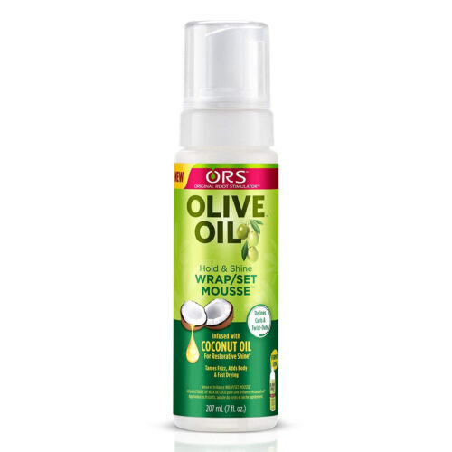 ORS Organic Root Stimulator Hair Mousse - Olive Oil Wrap & Set 7.00 Oz