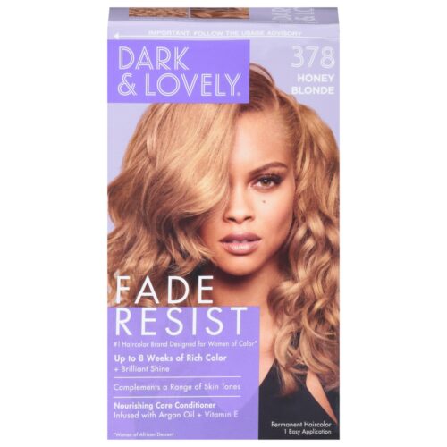 Dark and Lovely SoftSheen-Carson Fade Resist Rich Conditioning Hair Color, Honey Blonde, 1 Kit